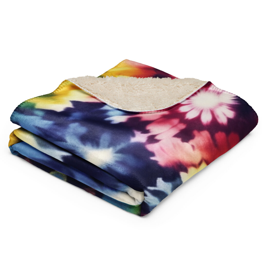 Super Fly Tie Dye Sherpa