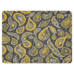 Paisley YG Sherpa blanket
